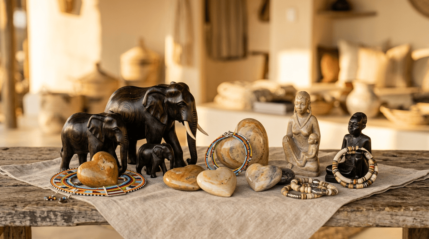 Handcrafted African artistry