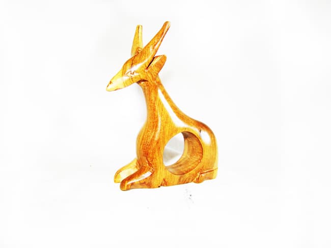 Antelope Kneeling Napkin Ring