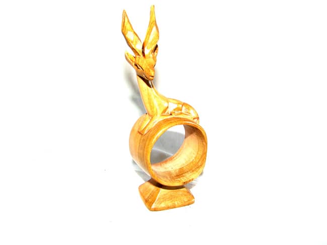 Antelope Round Napkin Ring
