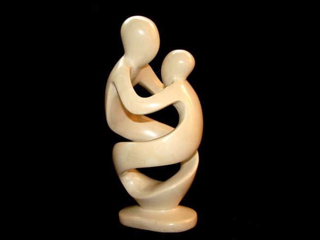 Caring Mother with Child Spiral