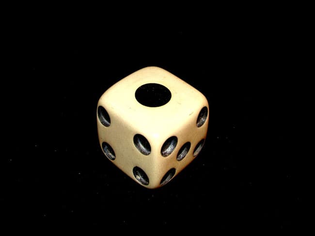 Dice Candle Holder