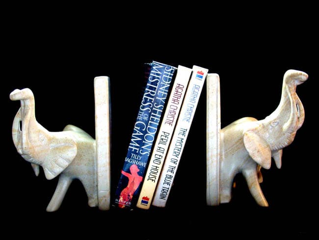 Elephant Bookend
