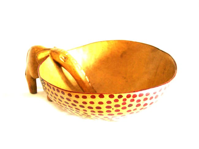 Elephant Drinking Bowl Large