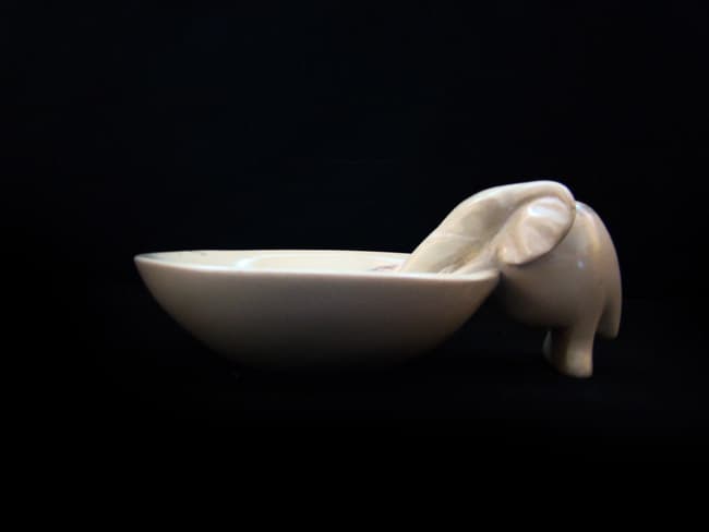 Elephant Drinking Bowl