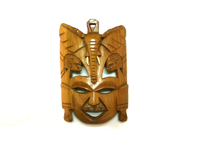 Elephant Massai Kissing Mask