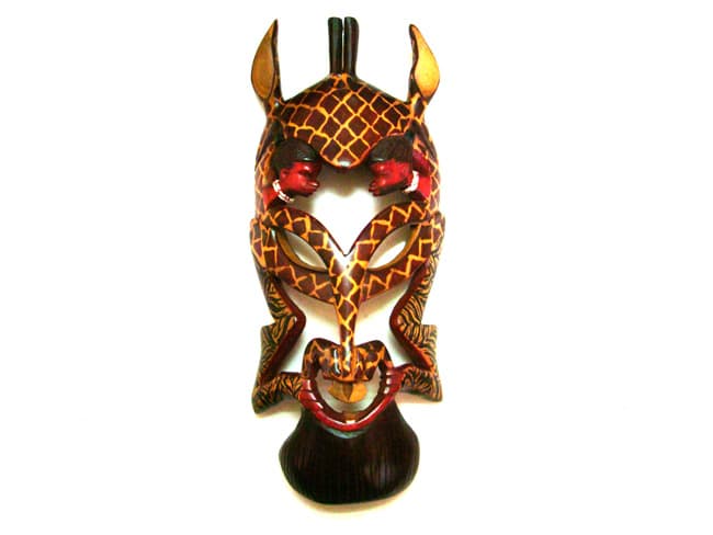 Giraffe Devil Mask