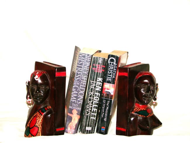 Massai Bust Bookend