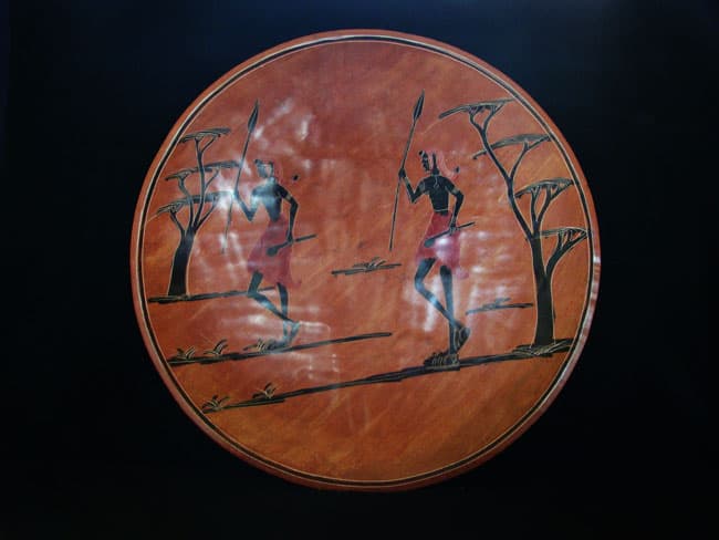 Plate - Massai Print