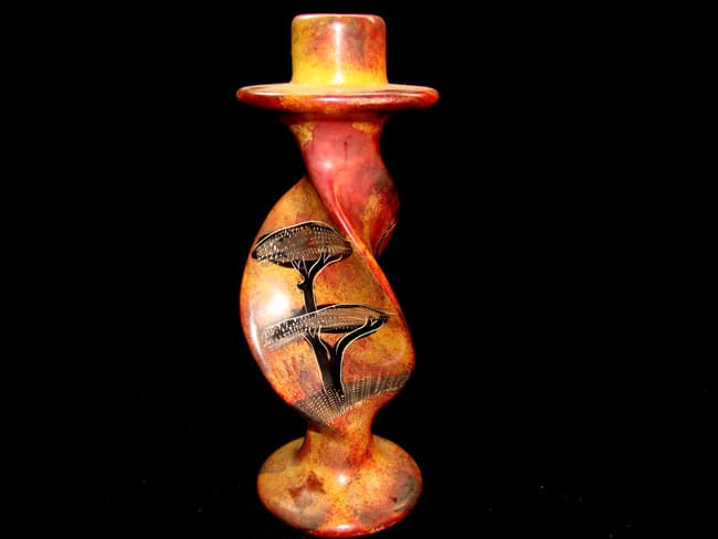 Twisted Candle Holder