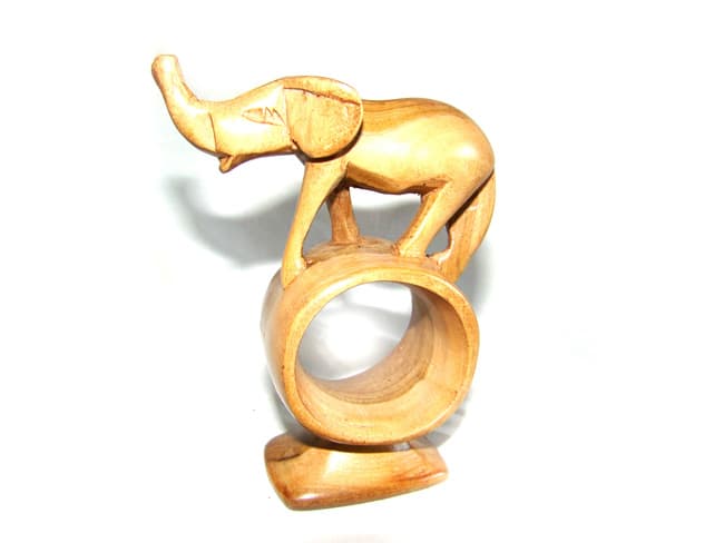 Elephant Round Napkin Ring