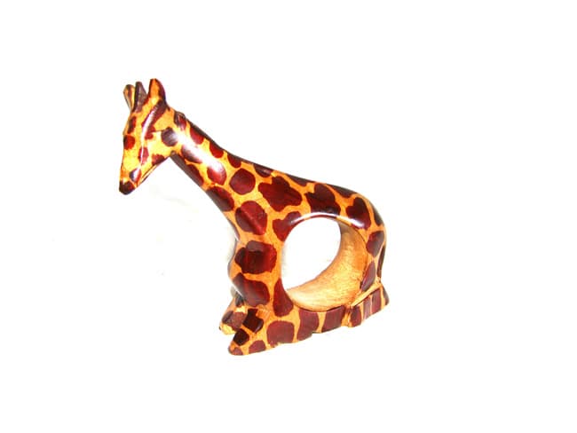 Giraffe Kneeling Napkin Ring