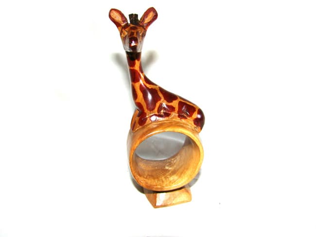 Giraffe Round Napkin Ring