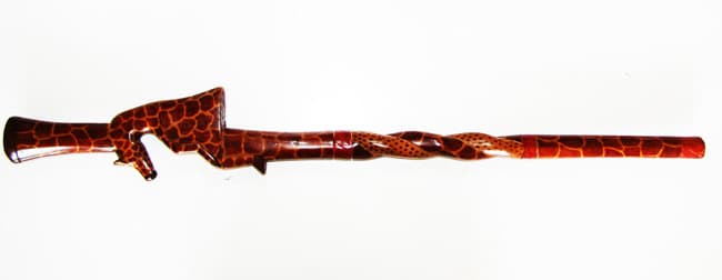 Giraffe Sitting Cane