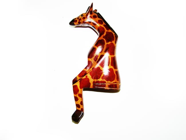 Giraffe Sitting