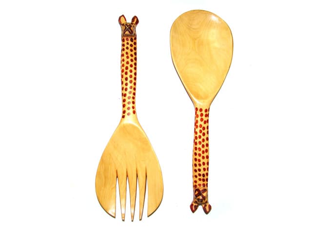 Leopard Pyramid Salad Set