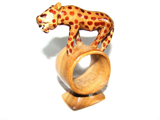 Leopard Round Napkin Ring