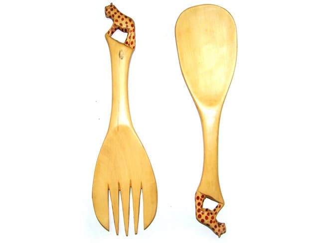 Leopard Salad Set