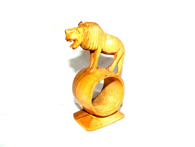 Lion Round Napkin Ring