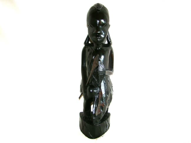 Massai Kneeling