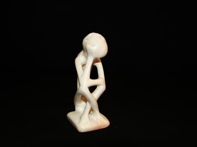 Sitting Thinking Man