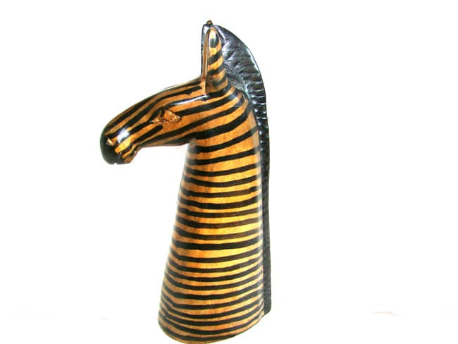 Zebra Bust