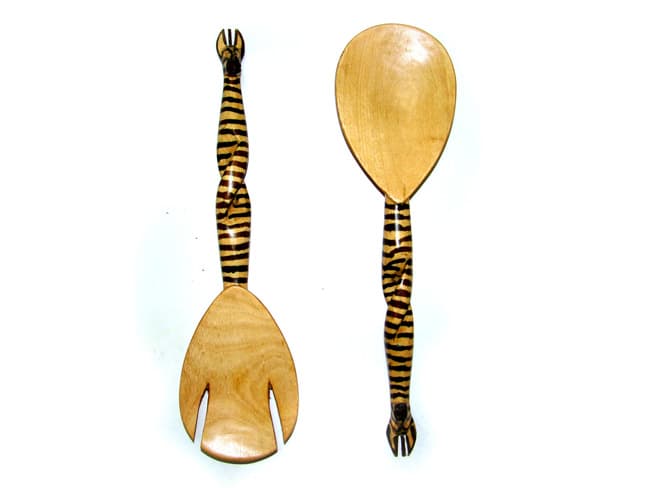 Zebra Twisted Salad Set